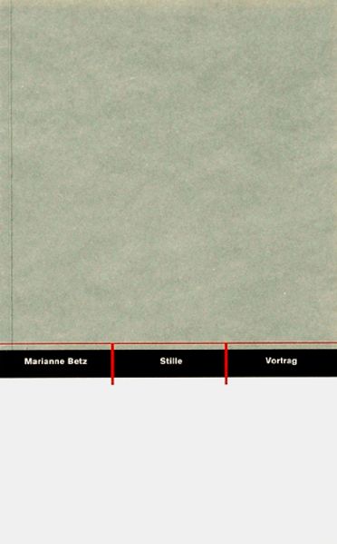 Stille - Hörbares und Sichtbares Moment in der Musik