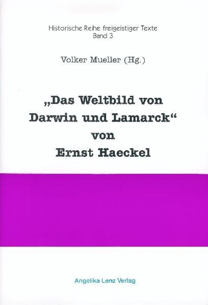 "Das Weltbild von Darwin und Lamarck"