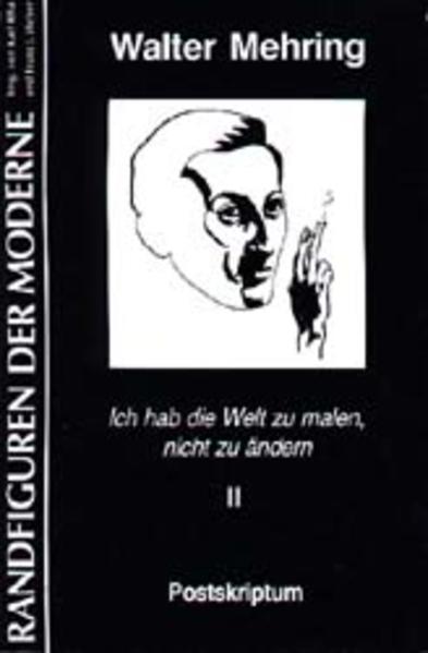 Ich hab die Welt zu malen, nicht zu ändern