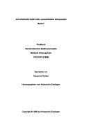 Findbuch Gemeindearchiv Baltmannsweiler Bestand Hohengehren 1732-1974 (1980)