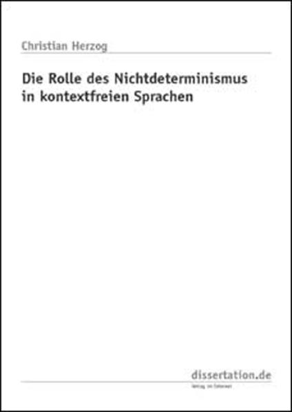 Die Rolle des Nichtdeterminismus in kontexfreien Sprachen