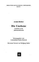 Die Unebene