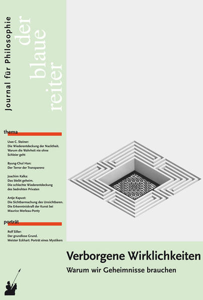 Der Blaue Reiter. Journal für Philosophie / Verborgene Wirklichkeiten