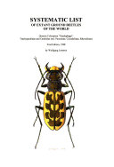 A Systematic List of Extant Ground Beetles of the World