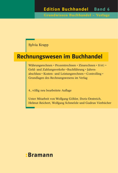 Rechnungswesen im Buchhandel