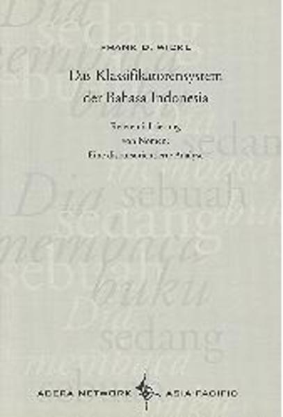 Das Klassifikatorensystem der Bahasa Indonesia