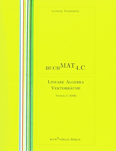 BuchMat 4.C Lineare Algebra. Vektorräume
