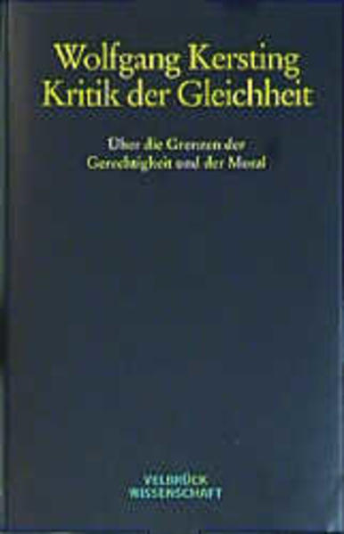 Kritik der Gleichheit