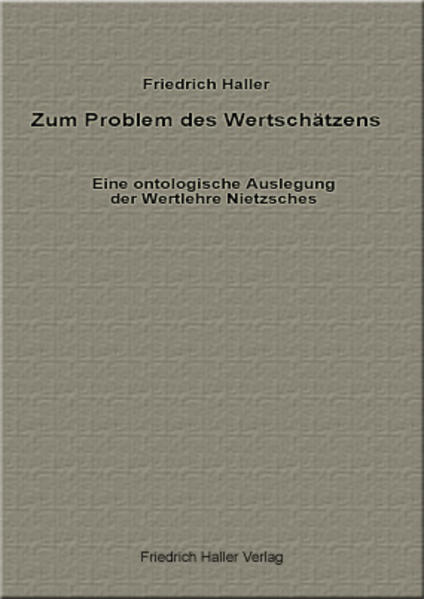 Zum Problem des Wertschätzens