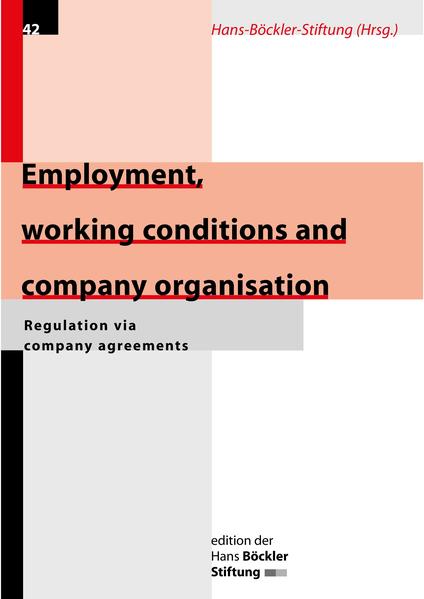 Employment, working conditions and company organisation