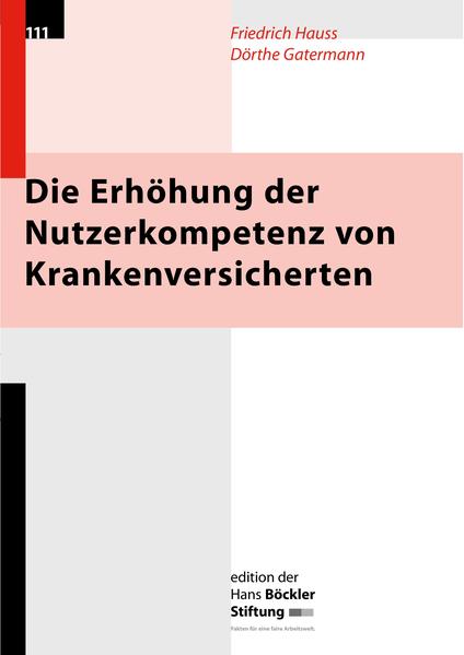 Die Erhöhung der Nutzerkompetenz von Krankenversicherten