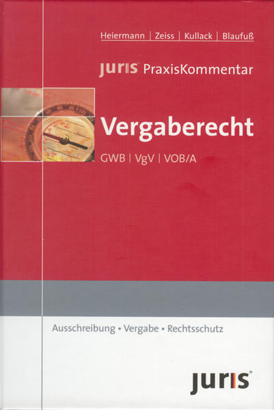 juris Praxiskommentar Vergaberecht