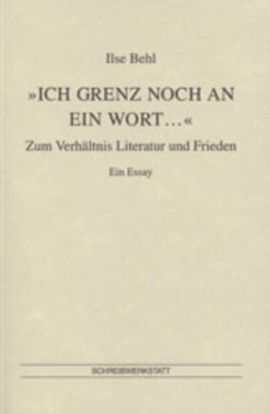 Ich grenz noch an ein Wort...