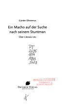 Ein Macho auf der Suche nach seinem Stuntman