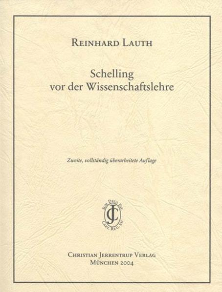 Schelling vor der Wissenschaftslehre