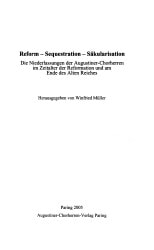 Reform - Sequestration - Säkularisation