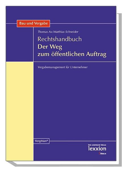 Rechtshandbuch - Der Weg zum öffentlichen Auftrag