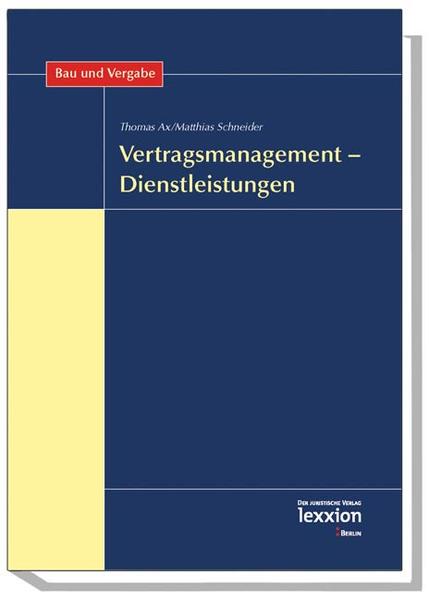 Vertragsmanagement - Dienstleistungen