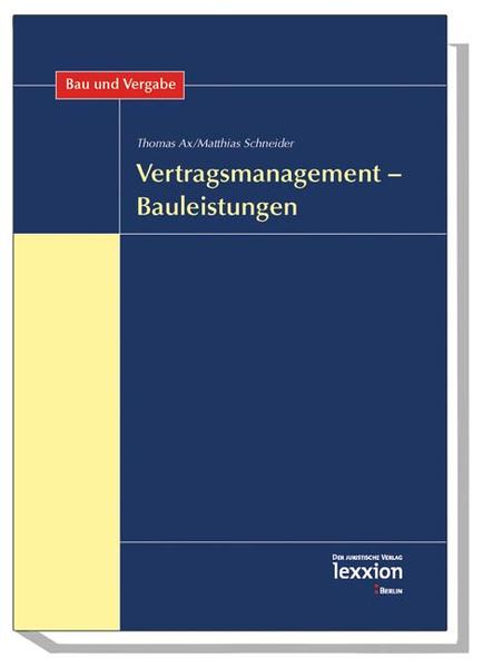 Vertragsmanagement - Bauleistungen