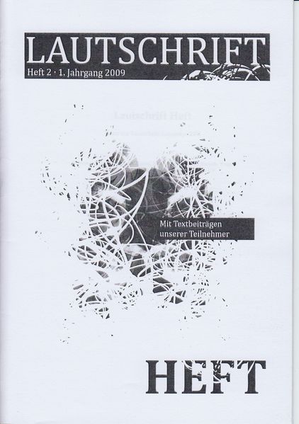 Lautschrift Heft