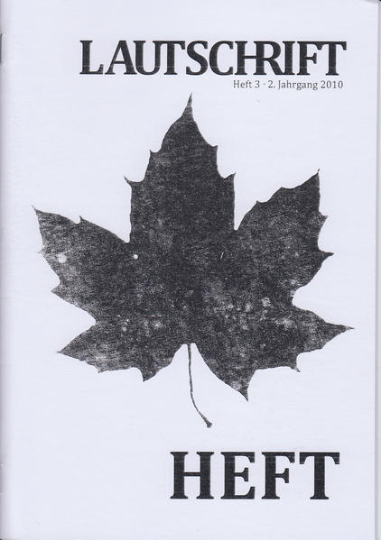 Lautschrift Heft