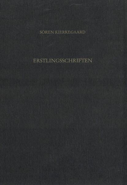 Gesammelte Werke und Tagebücher / Erstlingsschriften