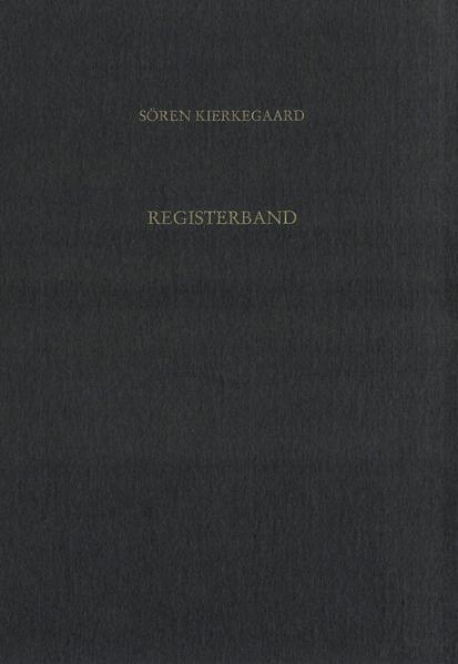 Gesammelte Werke und Tagebücher / Registerband