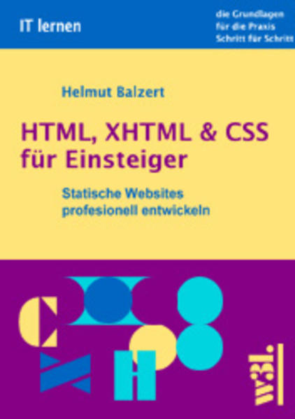 HTML, XHTML & CSS für Einsteiger
