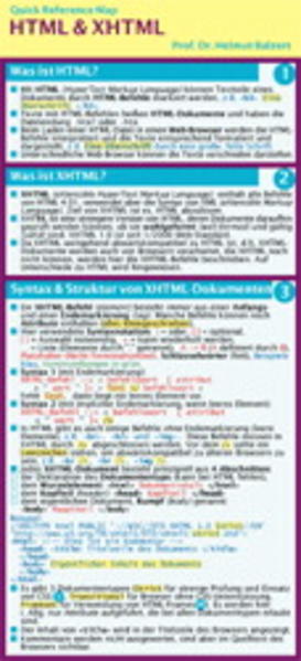 HTML & XHTML