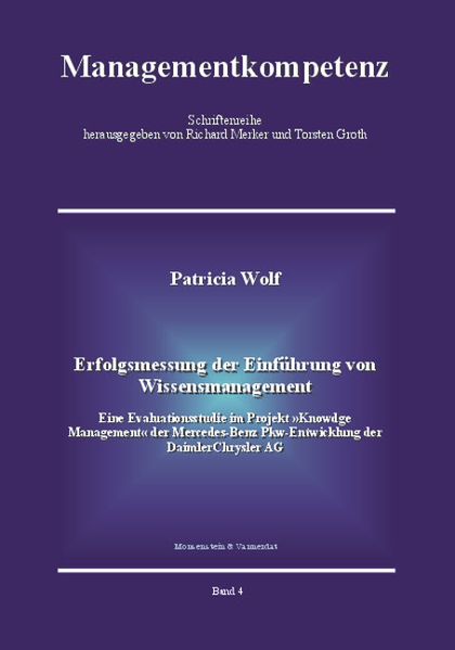 Erfolgsmessung der Einführung von Wissensmanagement