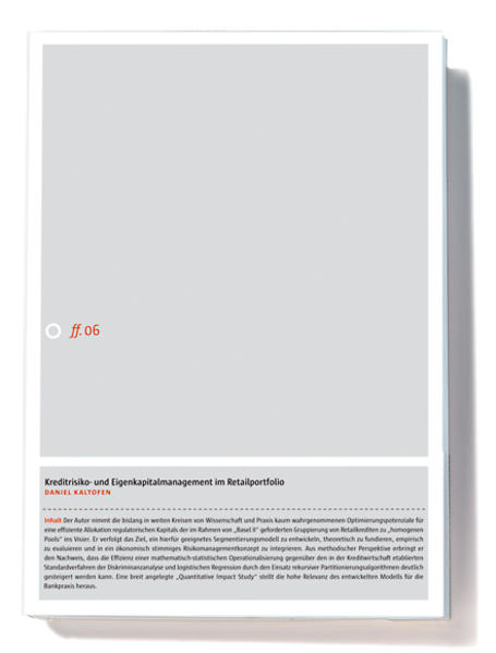 Kreditrisiko- und Eigenkapitalmanagement im Retailportfolio
