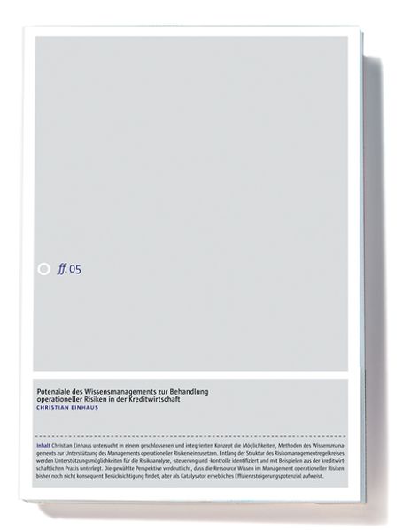 Potenziale des Wissensmanagements zur Behandlung operationeller Risiken in der Kreditwirtschaft