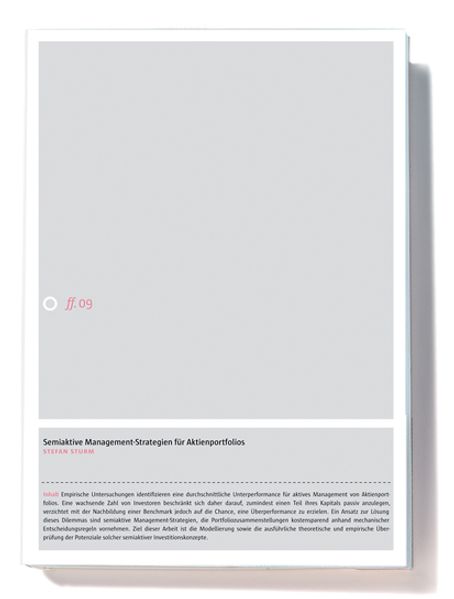 Semiaktive Management-Strategien für Aktienportfolios