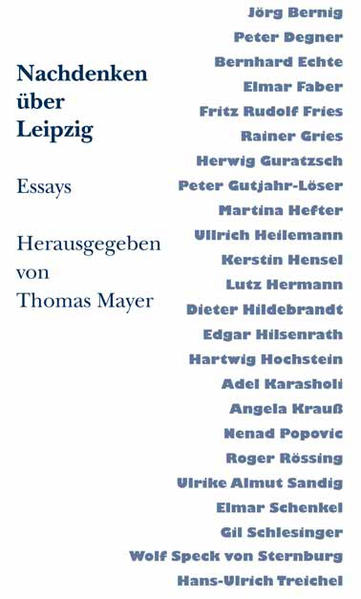 Nachdenken über Leipzig II