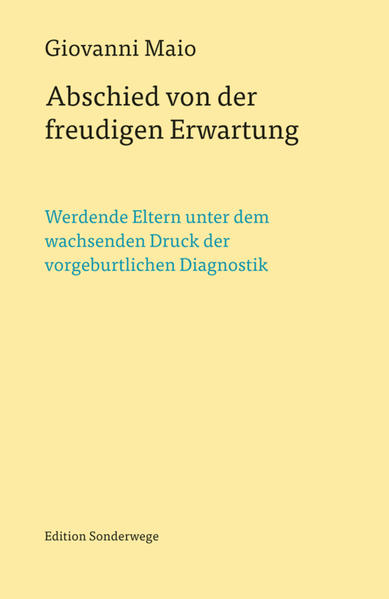 Abschied von der freudigen Erwartung