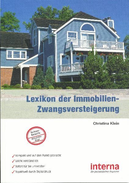Lexikon der Immobilien-Zwangsversteigerung