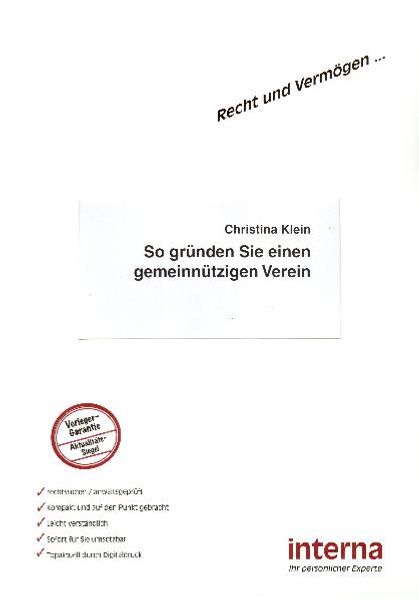 So gründen Sie einen gemeinnützigen Verein