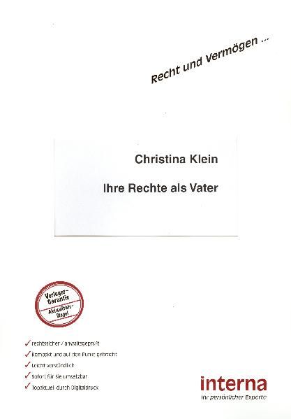 Ihre Rechte als Vater