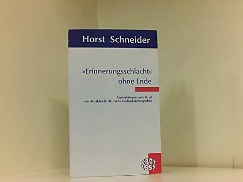 "Erinnerungsschlacht" ohne Ende