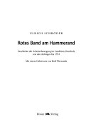 Rotes Band am Hammerand