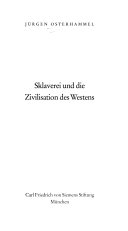 Sklaverei und die Zivilisation des Westens