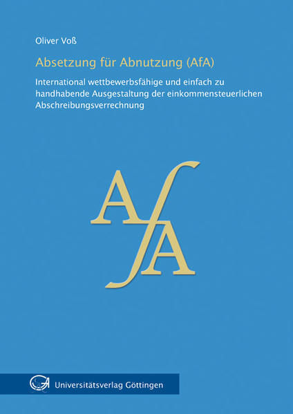 Absetzung für Abnutzung (AfA)