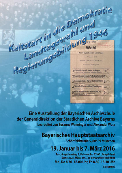 Kaltstart in die Demokratie. Landtagswahl und Regierungsbildung 1946
