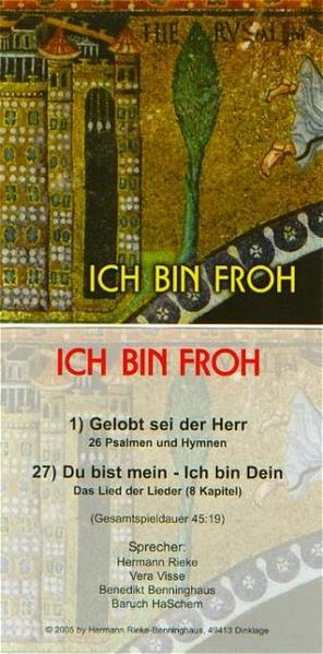 Ich bin froh