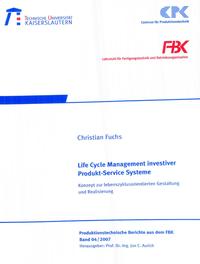 Life cycle management investiver Produkt-Service-Systeme