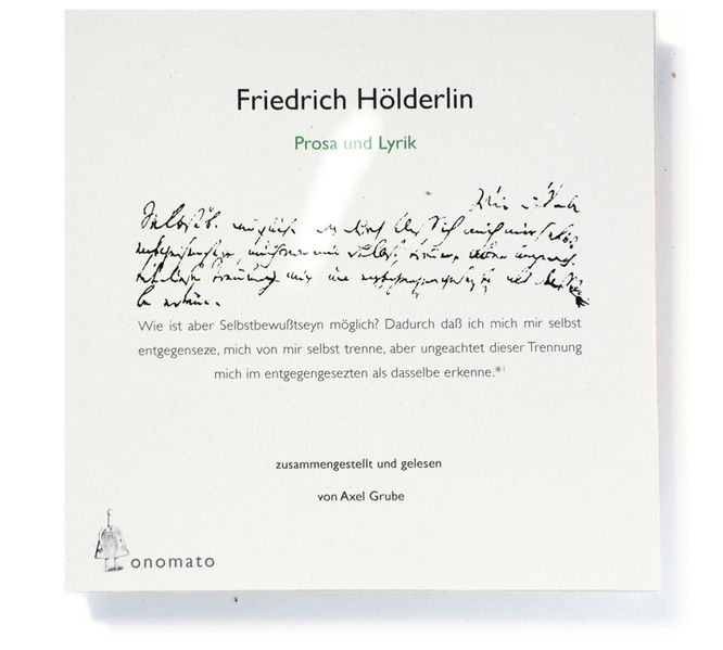 Friedrich Hölderlin − Lyrik und Prosa