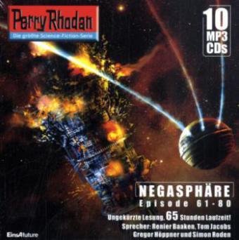 Perry Rhodan Sammelbox Negasphäre-Zyklus (MP3-CDs) 61-80