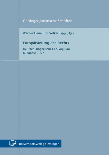 Europäisierung des Rechts