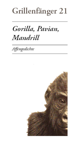 Gorilla, Pavian, Mandrill