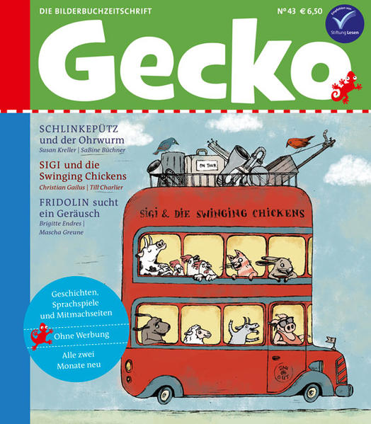 Gecko Kinderzeitschrift Band 43